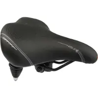 Selle Bassano Fietszadel Volare XXL Cruiser met dubbele veer - zwart