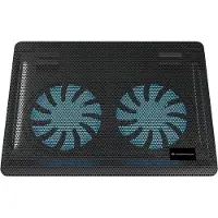 Conceptronic CNBCOOLPAD2F notebook cooling pad 43,2 cm (15.6'') Zwart