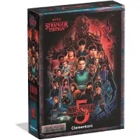 Clementoni - Puzzel - Stranger Things - Seizoen 5 - 1000 stukjes - Inclusief poster