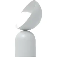 Emibig Tafellamp Boto LN1, alu / grijs / zink, Woon-/ Eetkamer, metaal, Modern, Tafellamp