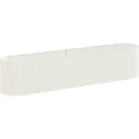 vidaXL Verhoogde Tuinbak Wit 200 x 40 x 40 cm