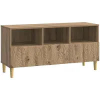 vidaXL TV Kast 102 x 34,5 x 50 cm Artisanaal eiken Bewerkt hout