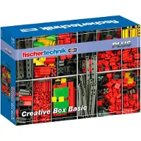 Fischertechnik 554195 Creative Box Basic Bouwpakket, Experimenten, Mechanica, Maatschappij Experimenteerdoos Vanaf 7 jaar