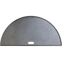 BASTE halfrond tweezijdig gietijzeren grillplaat voor 21 inch kamado