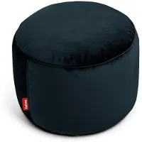 Fatboy Poef Point Velvet Recycled Black Ø50 x 35