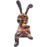 Mauro Ferretti Decoratie Rabbit Psyco -b 21,5×10×22 cm