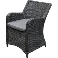 AVH-Collectie Bilbao premium dining tuinstoel antraciet