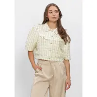 Studio Amaya Dames Jassen Noor Jacket - Geel - Maat S