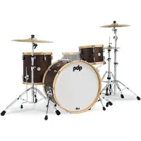 PDP Drums PDCC2413WN Concept Classic Walnut Stain 3d. classic rock shellset