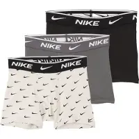 Nike Onderbroek 'EVERYDAY' grijs / zwart / wit