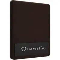 Dommelin Topper Hoeslaken 10-14 cm Choco (Satijn 300TC)-140 x 200 cm