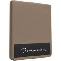 Dommelin Topper Hoeslaken 10-14 cm Cappuccino (Percal 200TC)-140 x 200 cm