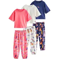 Next Nachtkledij navy / donkeroranje / lichtrood / wit