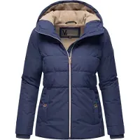 MARIKOO Winterjas 'Alemee 16' donkerblauw