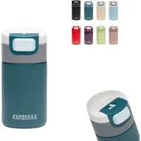 Kambukka Etna 300 ml Deep Teal Koffie- en Thee Beker