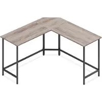 Vasagle - Bureau - Hoekbureau voor Gaming en Thuiswerk - Ruimtebesparend Ontwerp
