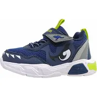 Kangaroos K-SLB Hai EV Kinderschuhe Jungen Halbschuhe Klettschuh Blau Freizeit