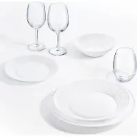 Luminarc Harena servies met soepkom 18 stuks (soepkom 20 cm)