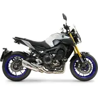 Gpr Exclusive Gp-revo Titanium Yamaha Mt-09 Tracer 900 15-16 Niet Gehomologeerd Volledig Uitlaatsysteem