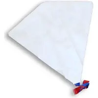 Didak Pool Kites Hobby Diamond Vlieger - Tyvek Wit - 58x58 Cm