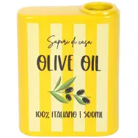 Something Different Olijfolie Bloemenvaas – Keramisch – Italian Summer Collectie 10 x 13 cm