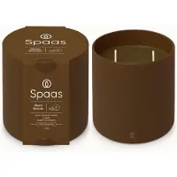Spaas Glow Geurkaars in glas - Set van 2 kaarsen - Appel en Kaneel - circa 55u - Warm Wonder