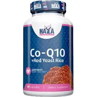 Haya labs Co-Q10 60mg & Red Yeast Rice - 60 caps