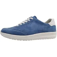 Semler ULLA Damenschuhe Schnürschuhe Sportive sportlicher Schnürer Blau Freizeit
