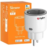 Sonoff Slimme stekker | Type F | 4000W | 16A | Energiemeting | Zigbee