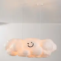 LumenXL Witte hanglamp in wolkvorm Kumo 90 cm – wolkenlamp