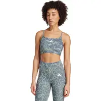 Adidas Performance Aeroreact Training Light Support 3-Stripes Beha - Dames - Groen