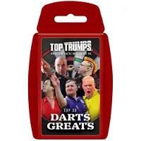 Winning Moves kaartspel Darts Greats, Top Trumps versie 2, meerkleurig