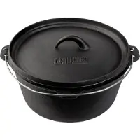 Grill Guru Cast Iron Dutch Oven Medium