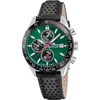 Lotus Analoog horloge groen