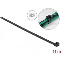 DeLOCK Tie-Wrap - 1220 mm - Zwart -