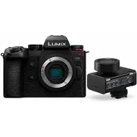 Panasonic Lumix DC-G9II + Lumix DMW-DMS1E Digitale Shotgun Microfoon