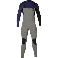 Brunotti - Radiance Wetsuit Heren - Fullsuit 3/2mm - Grijs - XS