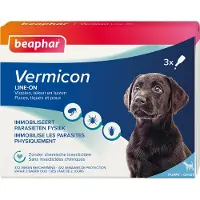 Beaphar Vermicon Line-On Puppy | 3 x 1,5 ml