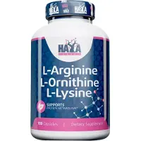 Haya labs L-Arginine, L-Ornithin & L-Lysine - 100 caps