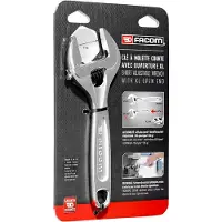Facom korte verstelbare moersleutel 8'' - 113AS.8CPB