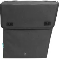 Ottosimon AROUND Dubbele Fietstas Solid - 34 Liter - Zwart