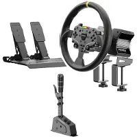 Moza R3 Xbox Bundle + 12” Round Wheel Mod + MOZA SGP Sequential Shifter – Direct Drive Starter Set - Xbox - PC