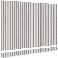 vidaXL Markiezenreinigingsproduct, lichtgrijs en wit, 381 x 345 cm, polyester