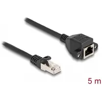 DeLOCK RJ50 Extension Cable male to female S/FTP 5 m black