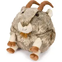 Noxxiez Cozy Handwarmer Geit Bruin bruin Pluche Knuffel