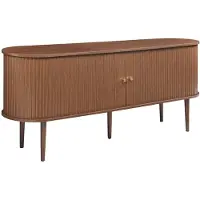 En.casa Sideboard Mapia dressoir 166x40x70 cm walnootkleurig []