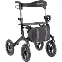 Multimotion Outdoor rollator - Zwart