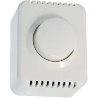 Plieger Universele Opbouw Dimmer – 50-400W – Draaidimmer – Wit – Voor Gloeilampen & Halogeen