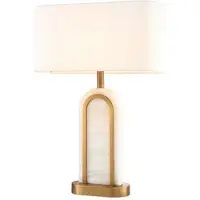Eichholtz Tafellamp Palladio Alabaster Incl Shade