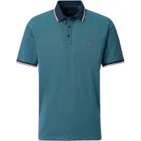 Casamoda CASAODA Polo Piqué Contrast Petrol